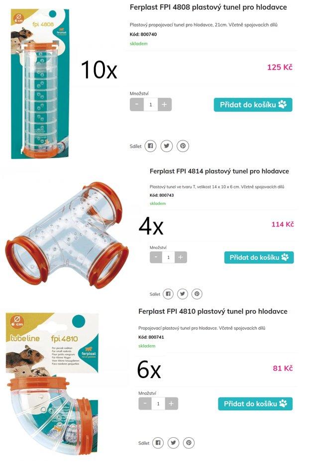 Chov Vakoveverky létavé + kompletní příslušenství