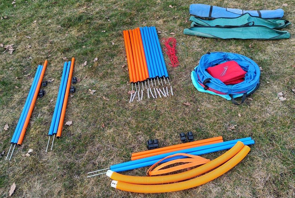 Agility překážky - sada 5 ks