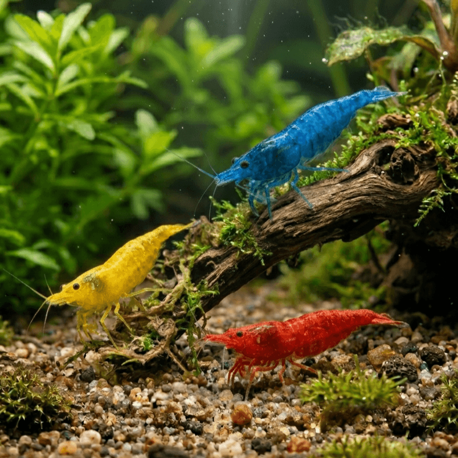 Sparťanské krevetky - nenáročné, čisté linie