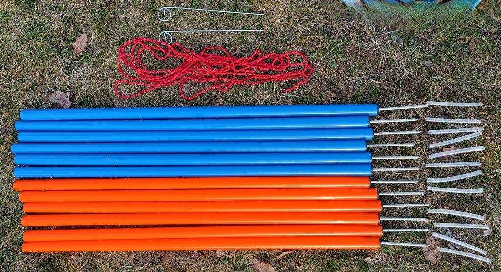 Agility překážky - sada 5 ks