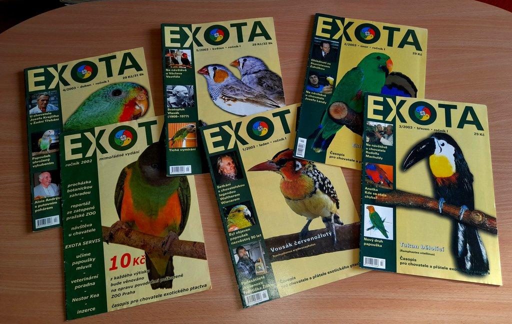 Prodám exotářskou literaturu...
