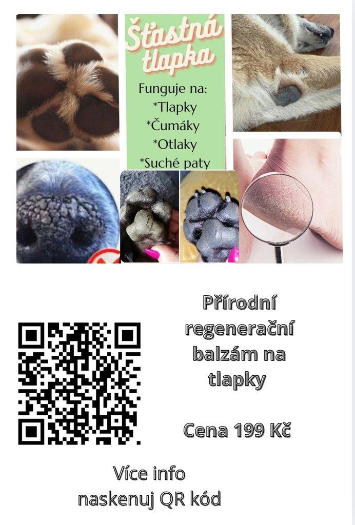 Balzám na psí a kočičí tlapičky