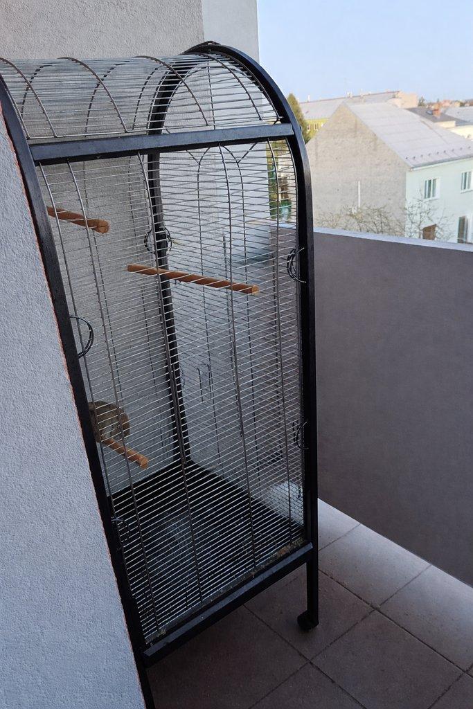 Voliéra/klec pro papouška OMEGA ROUND