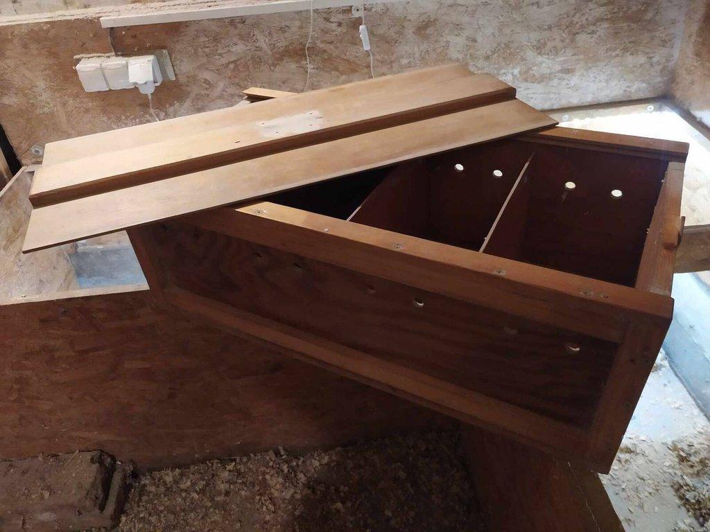 Přepravka na zdrobnělé slepice