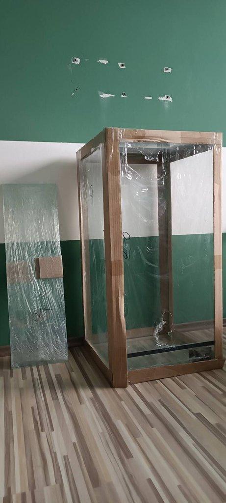 Nové terárium s rozměry 80x40x40, na výšku
