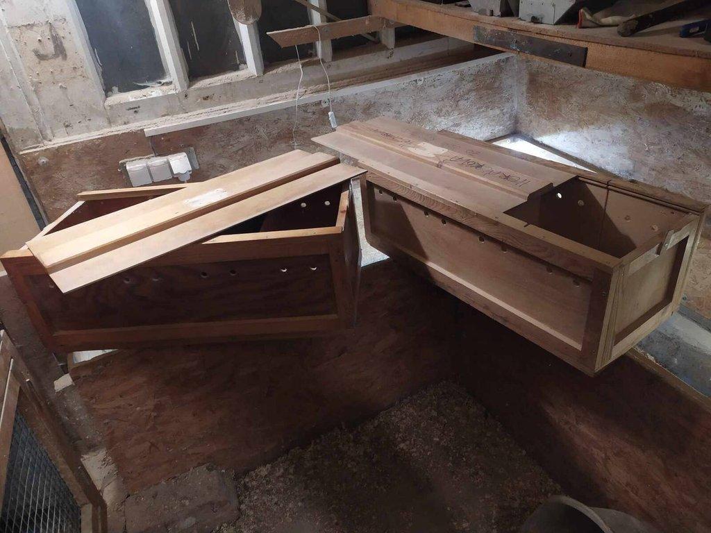 Přepravka na zdrobnělé slepice