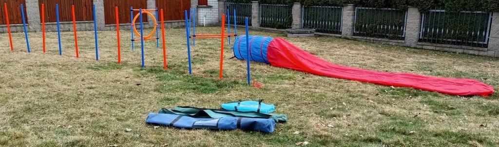 Agility překážky - sada 5 ks