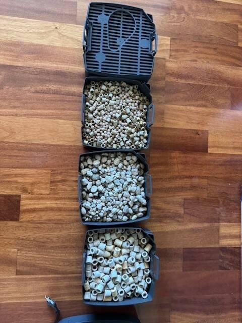 Prodám kompletní akvárium 500 l, vše vyráběné na zakázku včetně kovového rámu