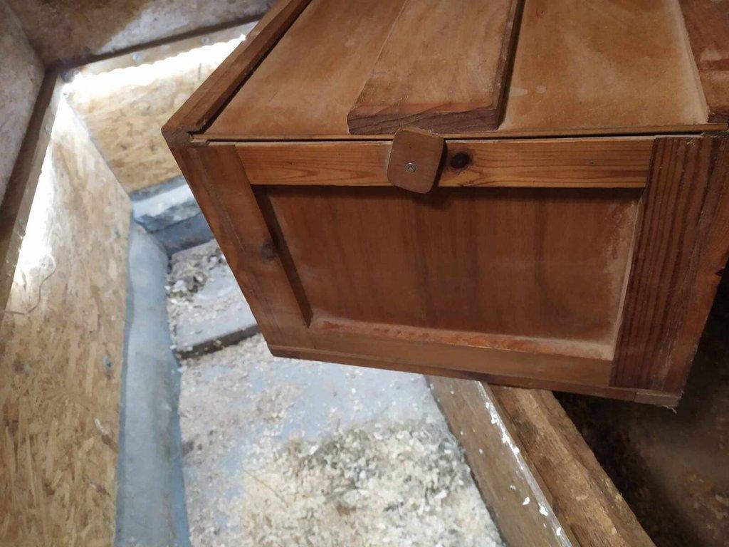 Přepravka na zdrobnělé slepice