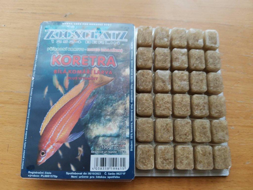 TLAMOVCI MALAWI CHOMUTOV + Mražené krmivo ARTEMIE, KORETRA, SERA FLORA