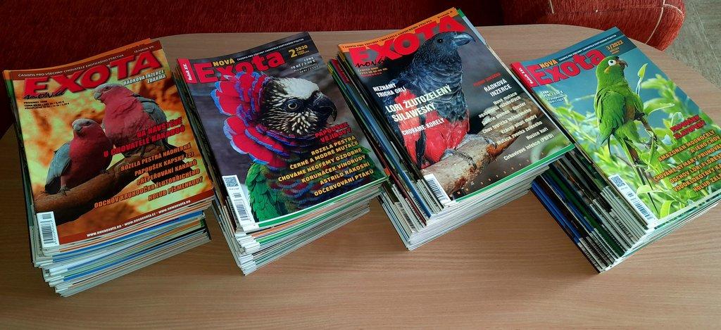 Prodám exotářskou literaturu...