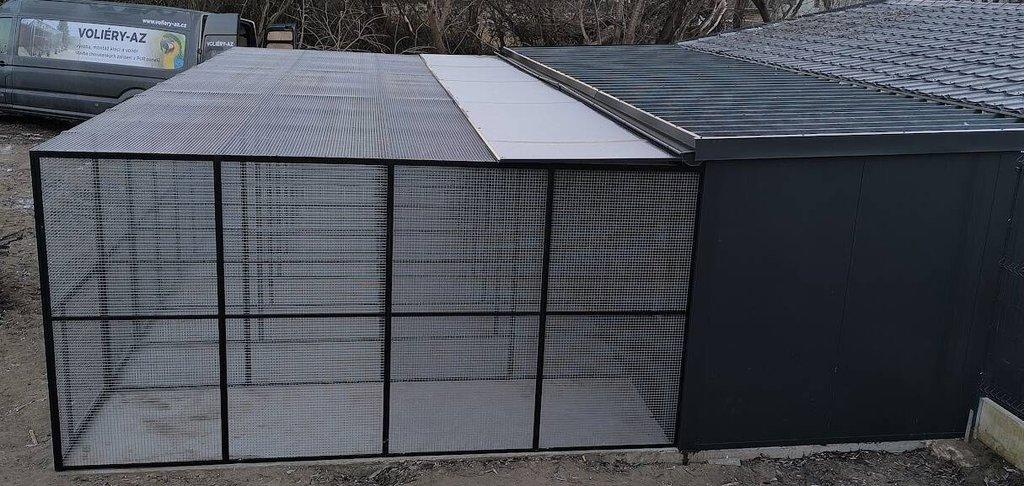 ZAKÁZKOVÁ VÝROBA VOLIÉR,KLECÍ,ZÁLETŮ Z PUR PANELŮ, CENOVÁ NABÍDKA ZDARMA