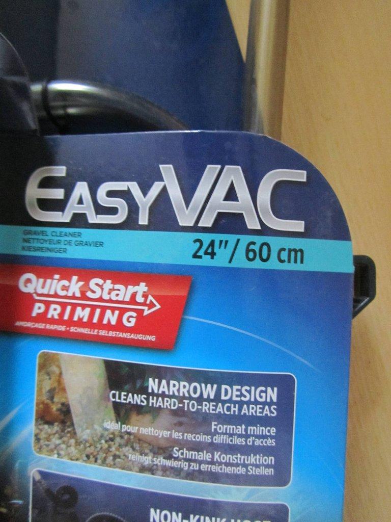 Odkalovač Fluval 60cm dlouhý na hadici-Nový-kvalita