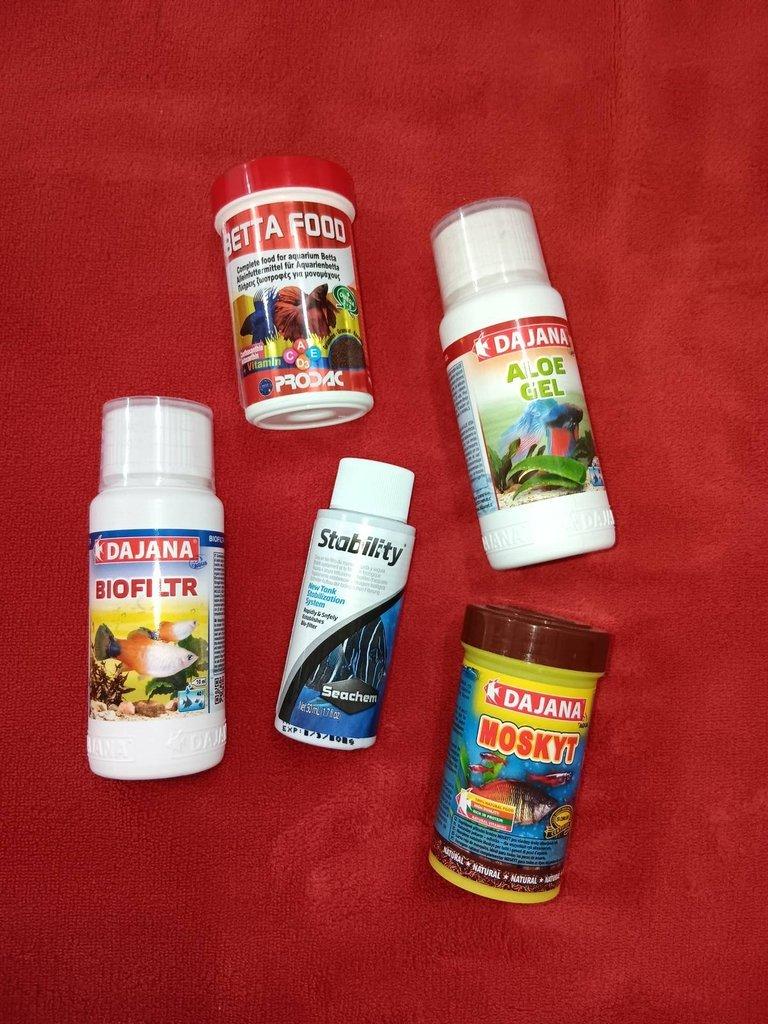 Akvárium, betárium, vybavení a příslušenství