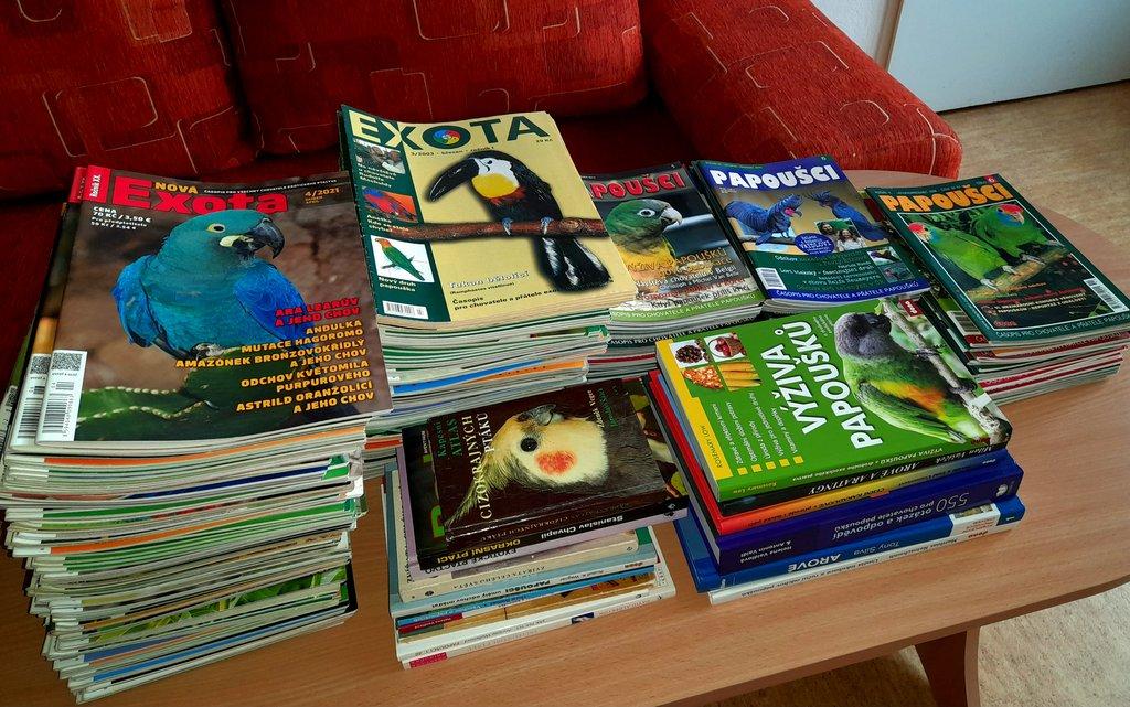 Prodám exotářskou literaturu...