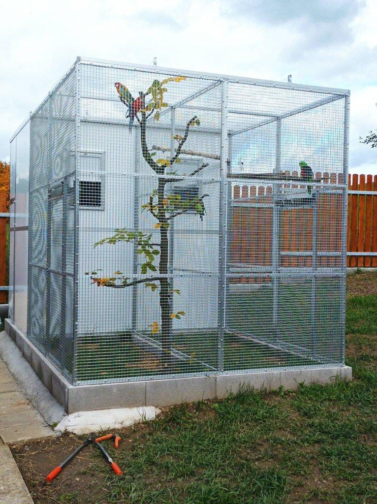 Výroba voliér, klecí a stavebnic na míru za příznivé ceny