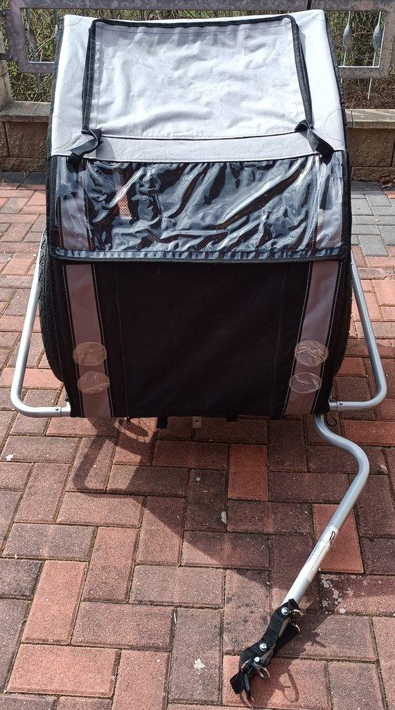 Vozík za kolo No Limit Doggy Liner Deluxe pro velkého psa do 50 kg