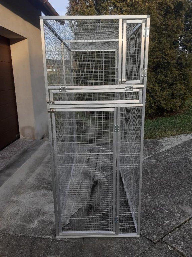 Hliníková voliéra