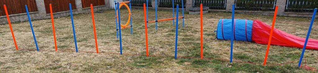 Agility překážky - sada 5 ks
