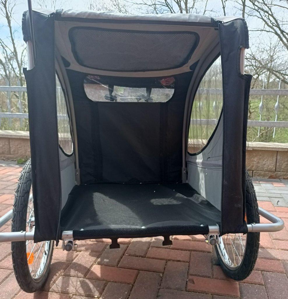 Vozík za kolo No Limit Doggy Liner Deluxe pro velkého psa do 50 kg