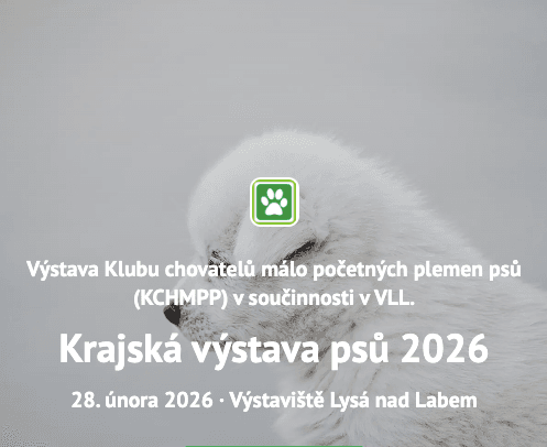 Krajská výstava psů v Lysé nad Labem 2026