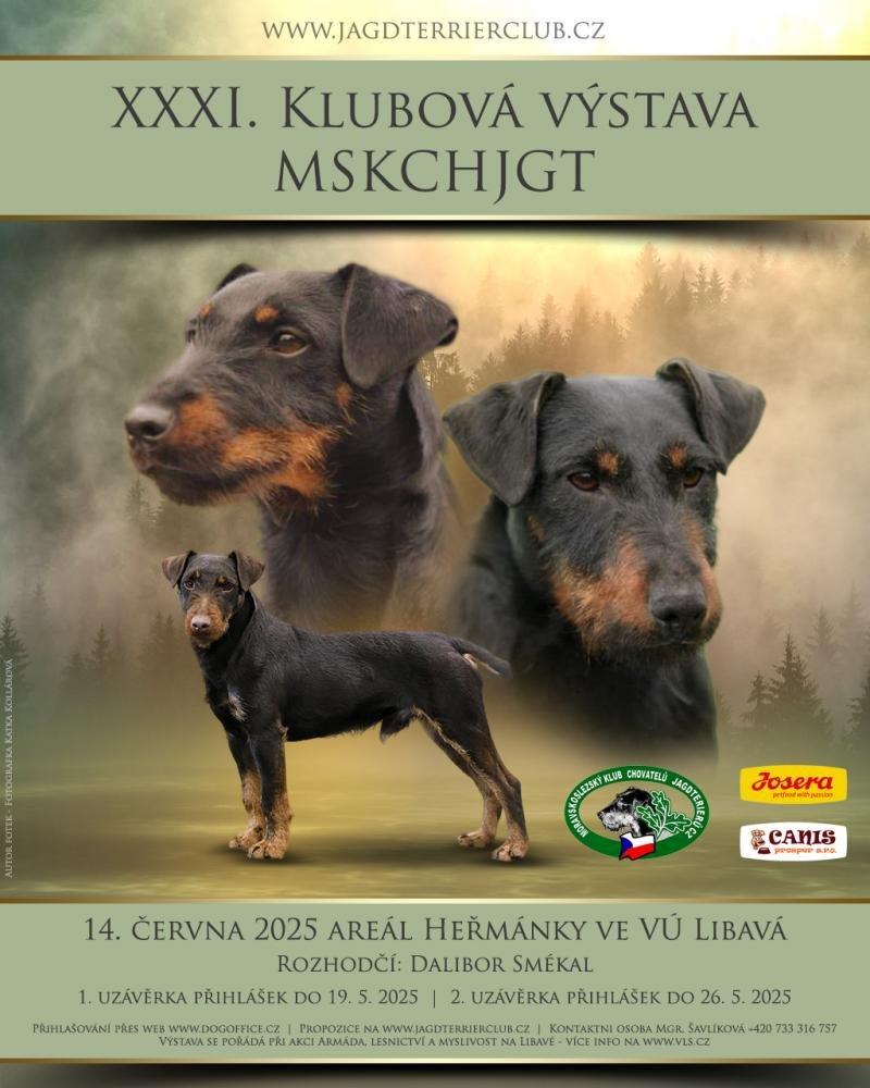 XXXI. Klubová výstava jagdteriérů
