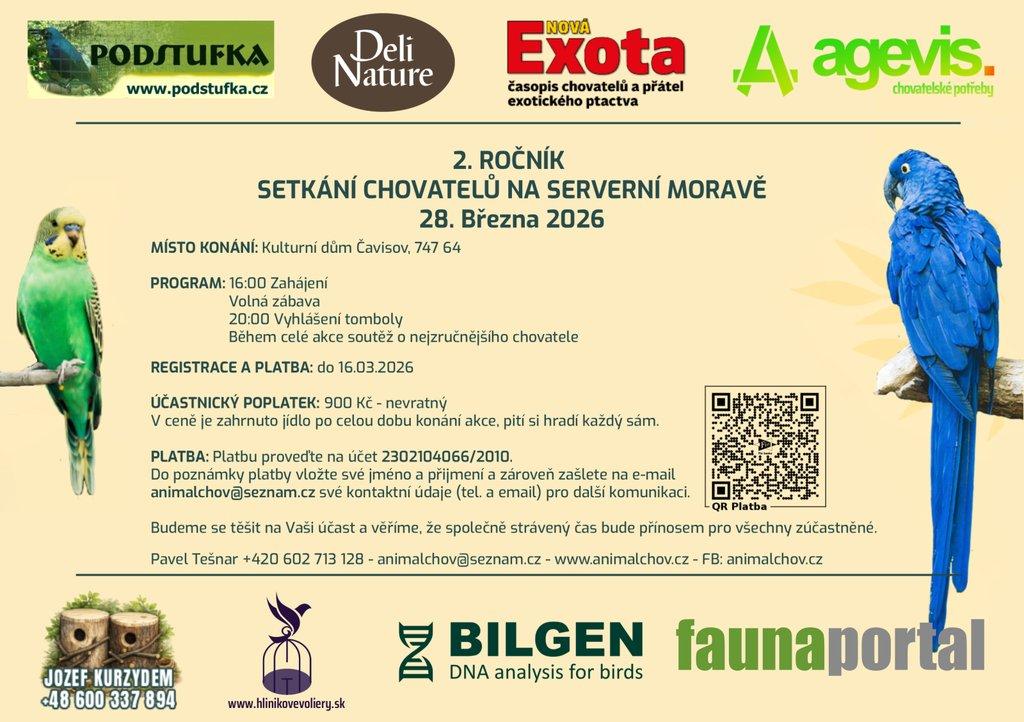 2. Setkání chovatelů na Severní Moravě
