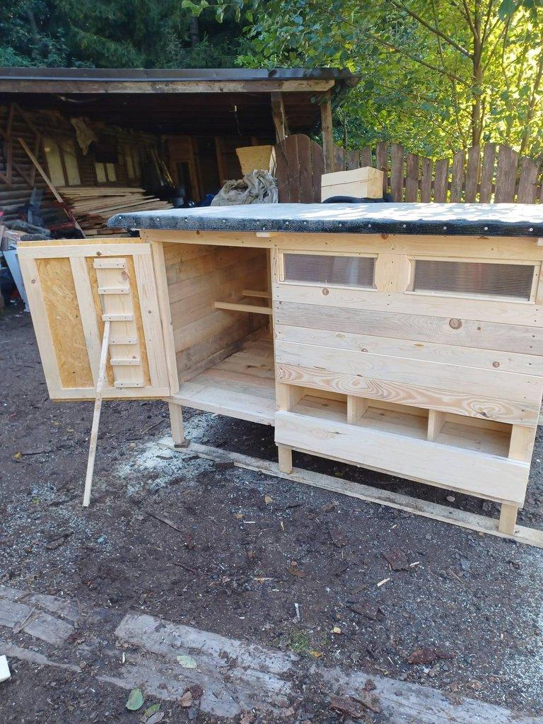 Kurník pro 15-20 slepic