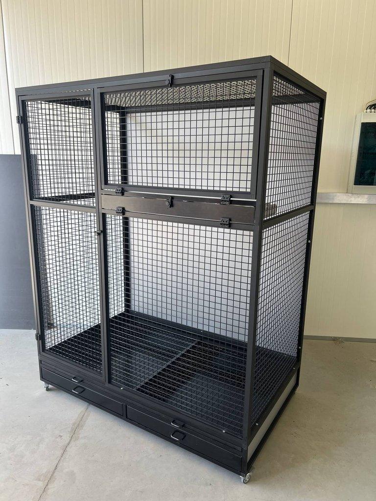 Zakázková výroba klecí a voliér různých rozměrů