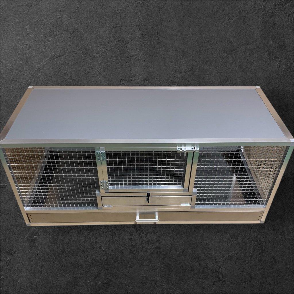 Nové hliníkové rámy pro stavbu volier