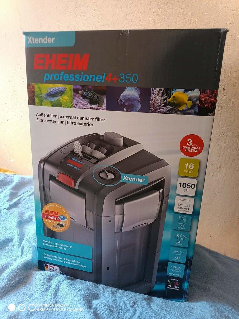 Prodám vnější akvarijní filtr Eheim professionel 4+ 350