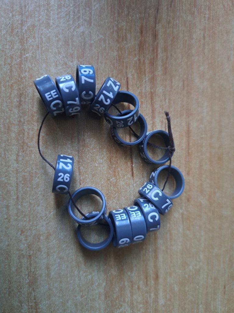 Prodám kroužky vel.č.12