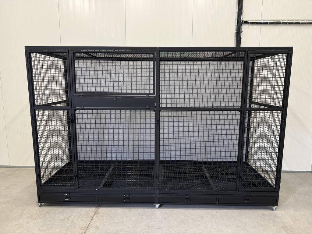 Zakázková výroba klecí a voliér různých rozměrů