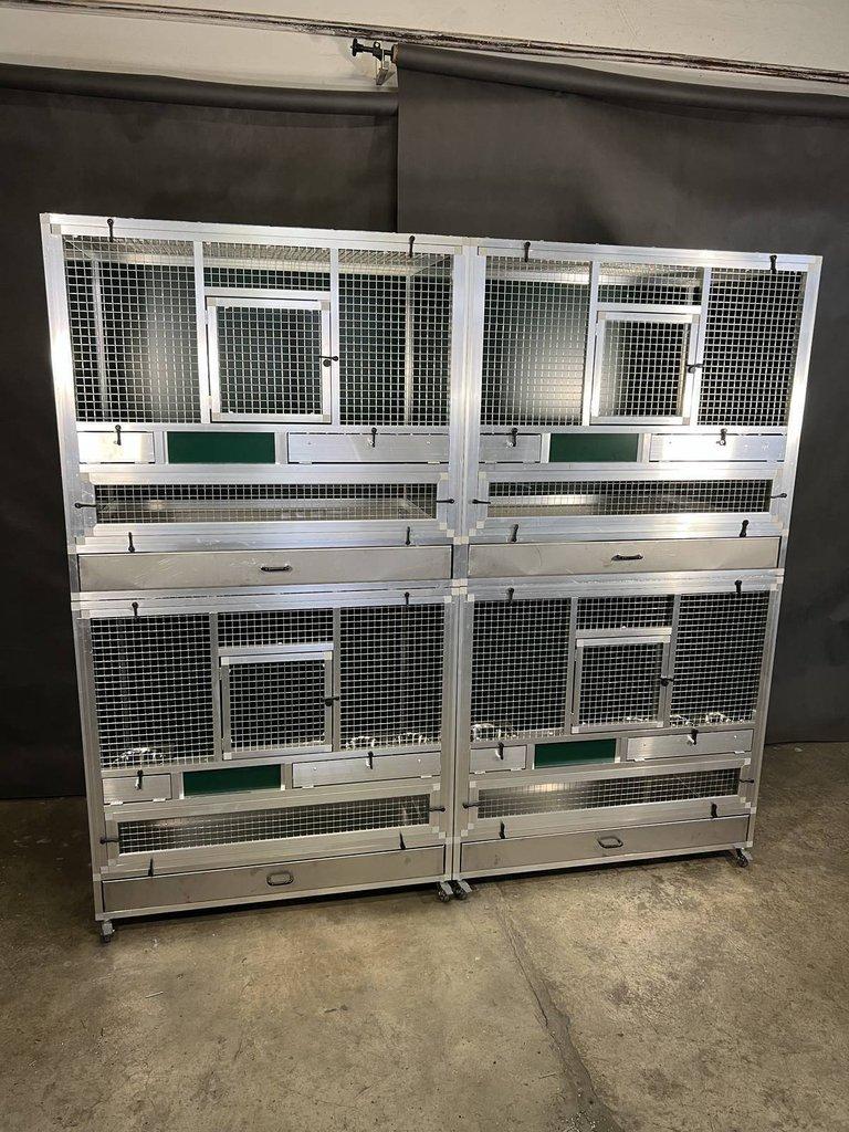 Zakázková výroba klecí a voliér různých rozměrů