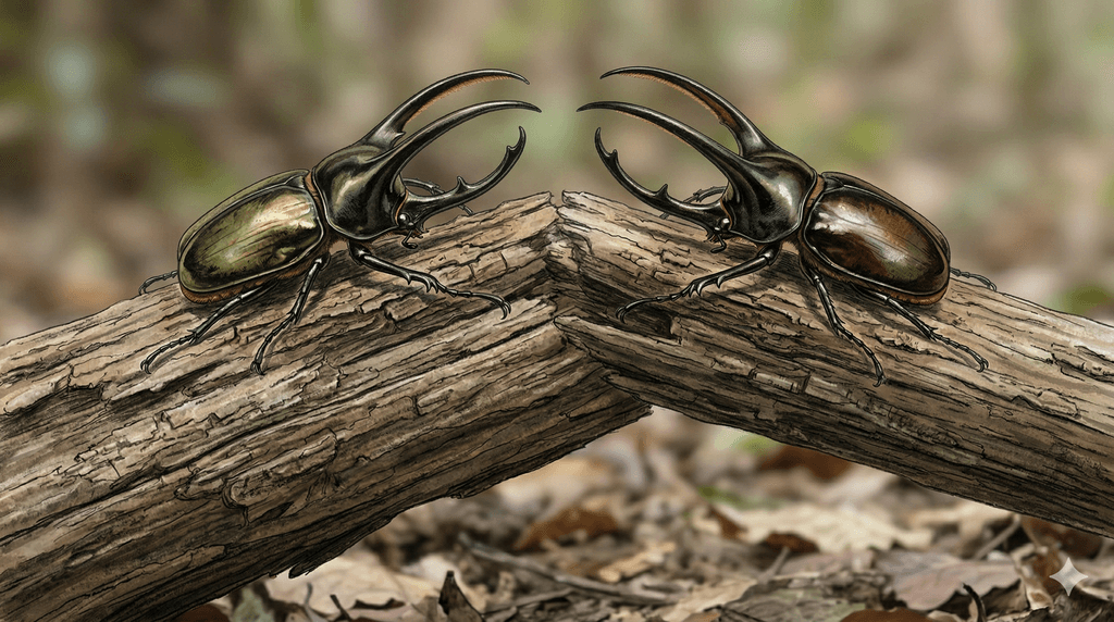 Prodám samice Chalcosoma atlas a moellenkampi