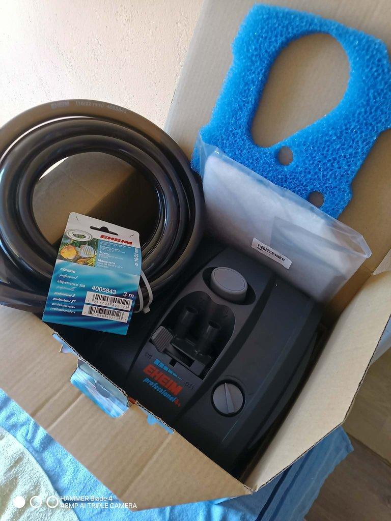 Prodám vnější akvarijní filtr Eheim professionel 4+ 350