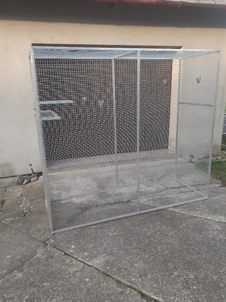 Hliníková voliéra