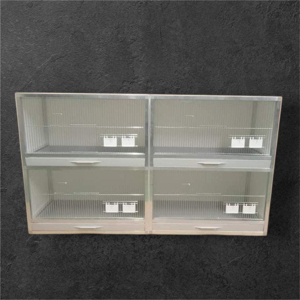 Nové hliníkové bednové klece