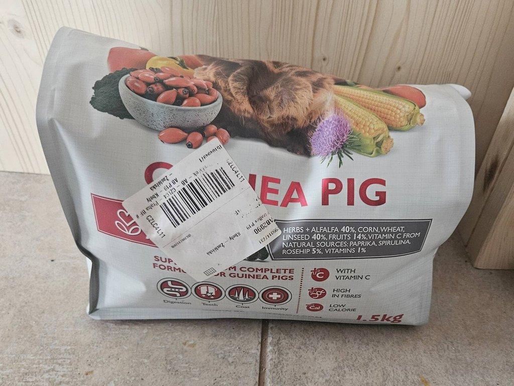 ASAN aloe vera 42l, 1+1 neúplné balení + Brit granule pro morče