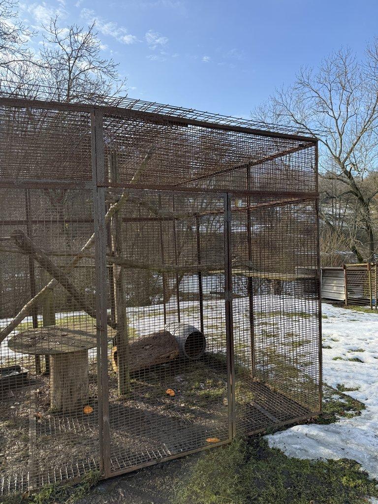 Klec, vybeh, voliera