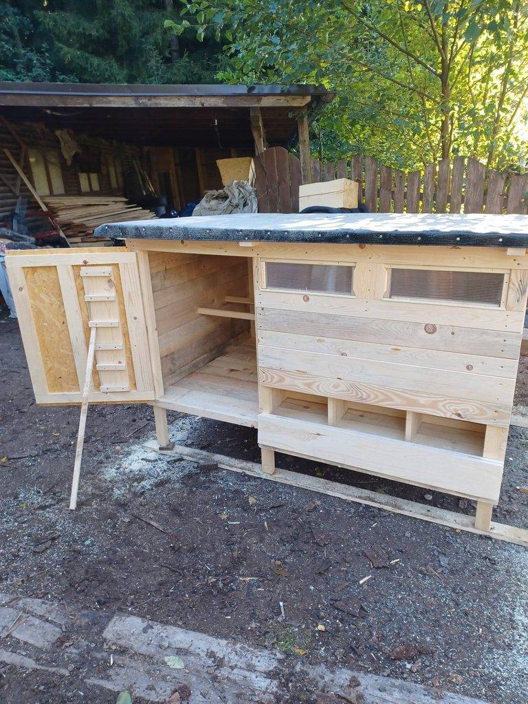 Kurník pro 15-20 slepic